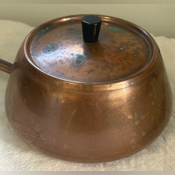 VINTAGE SPRING CULINOX COPPER SAUCEPAN SWISS SWITZERLAND - Picture 2 of 8